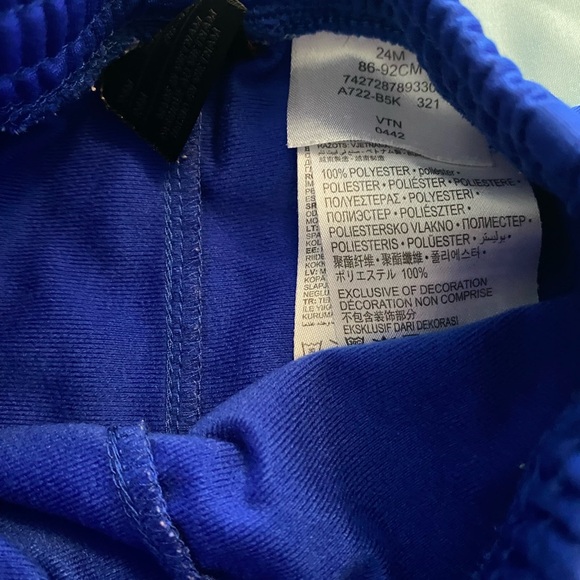 Jordan Blue and Yellow Sweatpants with Jumpman Logo - Picture 5 of 6